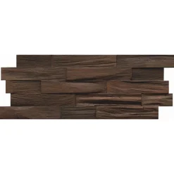 Indo Wandverkleidung Bangkirai Charred 5er-Set