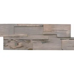 Indo Wandverkleidung Driftwood Hevea Molucca Sea 9er-Set