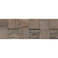 Indo Wandverkleidung Teak ClassicCube Java 10er-Set