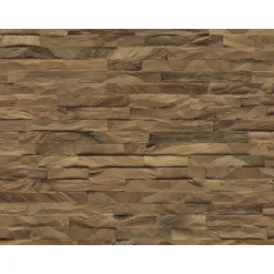 Indo Wandverkleidung Teak Diamond Natur 11er-Set