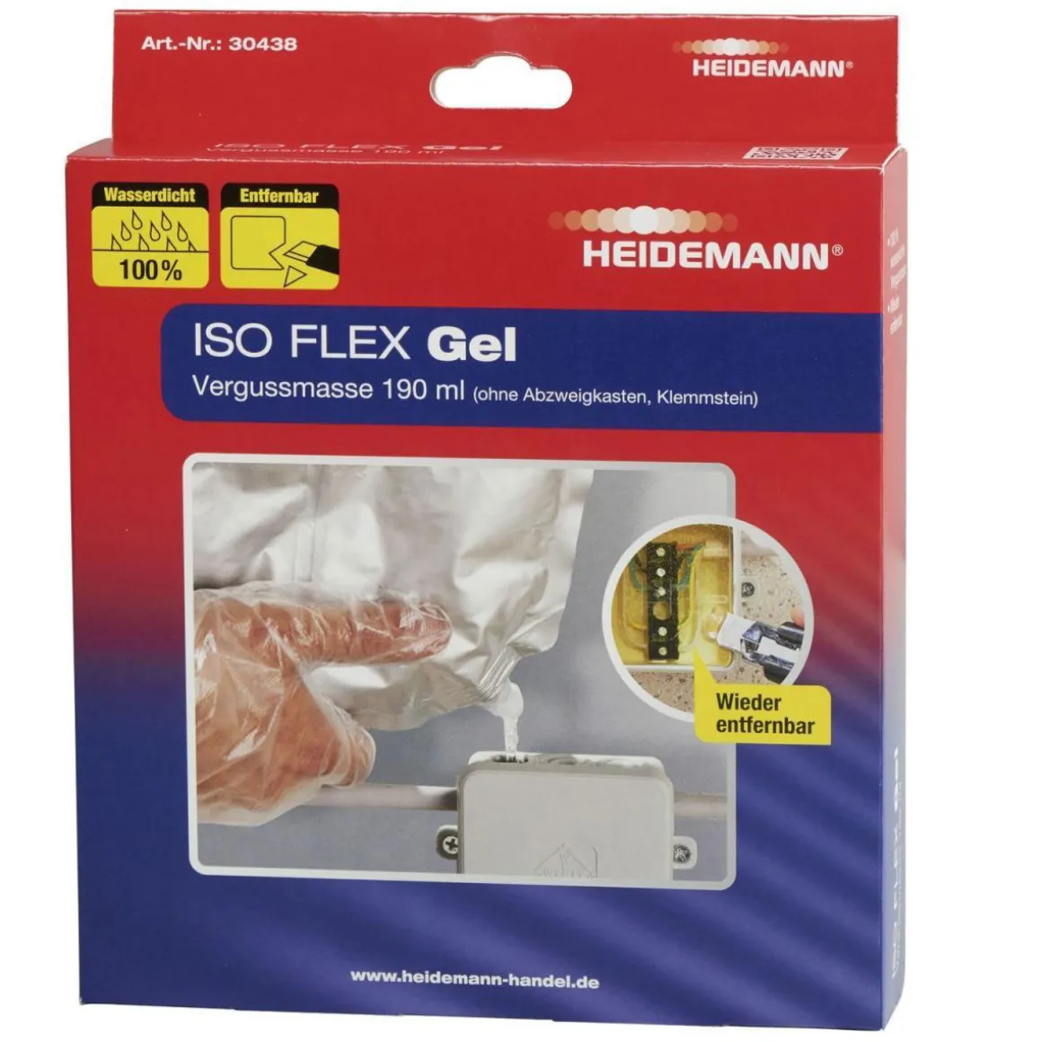 Iso Flex-Gel Vergussmasse 190 ml