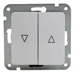 Jalousientaster Monaco ultraweiß Serie 202