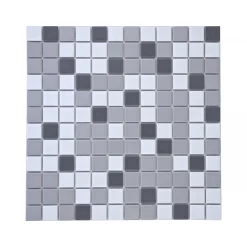 Keramik-Mosaik Grau-Mix