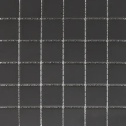 Keramisches Mosaik Antislip Schwarz unglasiert 30,6 x 30,6 cm