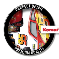 Komar  Selbstklebende Vlies Wandtattoo Cars XXL 127x200 cm