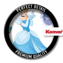 Komar  Selbstklebende Vlies Wandtattoo Cinderella XXL 127x200 cm