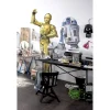 Komar  Selbstklebende Vlies Wandtattoo Star Wars XXL C-3PO 127x200 cm