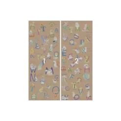 Komar  Vlies Fototapete Animals A-Z 200x250 cm