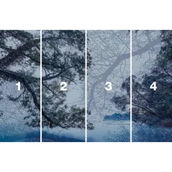 Komar  Vlies Fototapete Blue Waters 400x250 cm