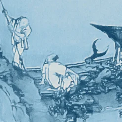 Komar  Vlies Fototapete Blue China 200x280 cm