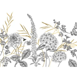 Komar  Vlies Fototapete Bumble Bee 400x280 cm