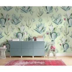 Komar  Vlies Fototapete Cactus Green 400x250 cm