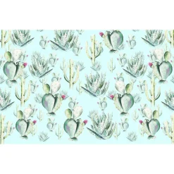 Komar  Vlies Fototapete Cactus Blue 400x250 cm