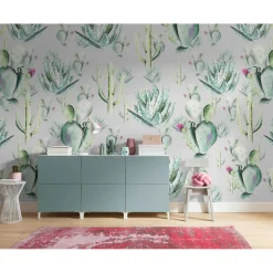 Komar  Vlies Fototapete Cactus Grey 400x250 cm