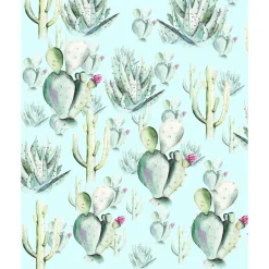 Komar  Vlies Fototapete Cactus Blue 200x250 cm