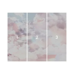 Komar  Vlies Fototapete Clouds 300x250 cm