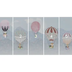 Komar  Vlies Fototapete Happy Balloon 500x250 cm