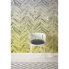 Komar  Vlies Fototapete Herringbone Yellow 400x250 cm