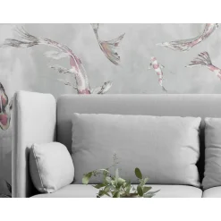 Komar  Vlies Fototapete Koi 300x280 cm