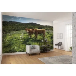 Komar  Vlies Fototapete Kuhparadies 450x280 cm