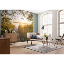 Komar  Vlies Fototapete Lakeside 300x250 cm