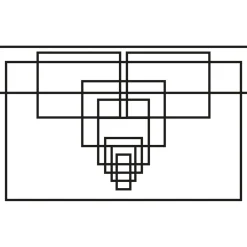 Komar  Vlies Fototapete Mills Board Center 400x250 cm