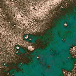 Komar  Vlies Fototapete Molten Copper 400x280 cm