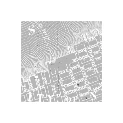 Komar  Vlies Fototapete NYC Map 200x250 cm