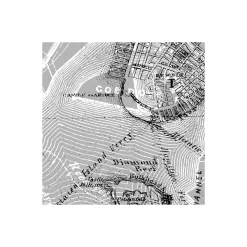 Komar  Vlies Fototapete NYC Map 200x250 cm