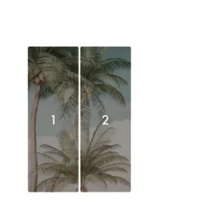 Komar  Vlies Fototapete Palm Oasis 200x280 cm