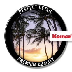 Komar  Vlies Fototapete Palmtrees on Beach 200x250 cm