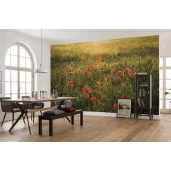 Komar  Vlies Fototapete Poppy World 450x280 cm