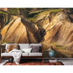 Komar  Vlies Fototapete Shiny Mountains 400x250 cm