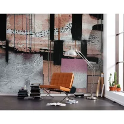 Komar Vlies Fototapete Squares Dropping 500x280 cm