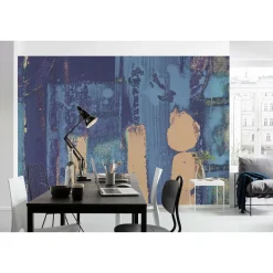 Komar  Vlies Fototapete Stems Blooming Blue 500x280 cm