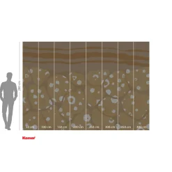 Komar  Vlies Fototapete Subsoil 400x280 cm