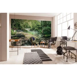 Komar  Vlies Fototapete Tranquil Pool 400x250 cm