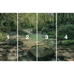 Komar  Vlies Fototapete Tranquil Pool 400x250 cm