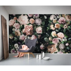 Komar  Vlies Fototapete Victoria Black 400x250 cm