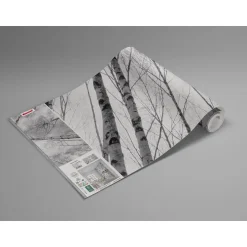 Komar  Vlies Fototapete Weiss-Blau 450x280 cm