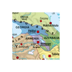 Komar  Vlies Fototapete World Map 368x248 cm