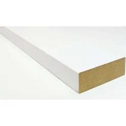 Konstruktionsleiste weiß 6 x 1,9 cm