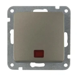 Kontrollschalter Monaco platin Serie 204