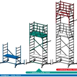 Krause  ClimTec Alu-Arbeitsgerüst 1 Aufstockung