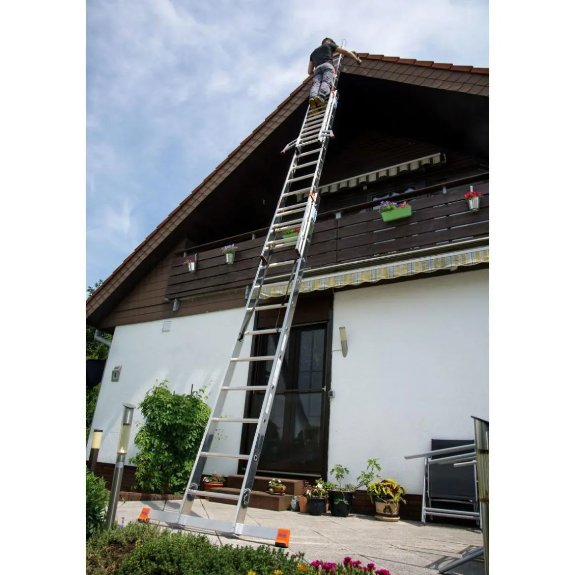 Krause Vielzweckleiter Tribilo 3 x 12 Sprossen