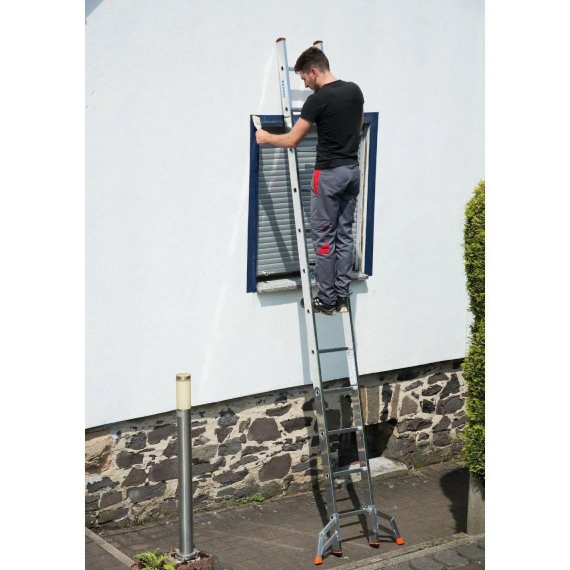 Krause Vielzweckleiter Tribilo 3 x 12 Sprossen