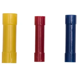 Krone  Stoßverbinder je 3 rot blau gelb