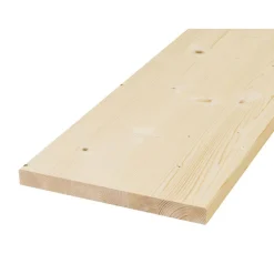Leimholz Fichte 1 Wahl 800 x 500 x 18 mm W