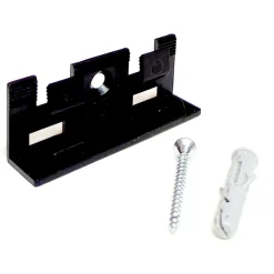 Leisten-Clips Nr.4 schwarz 2,3 x 6 cm