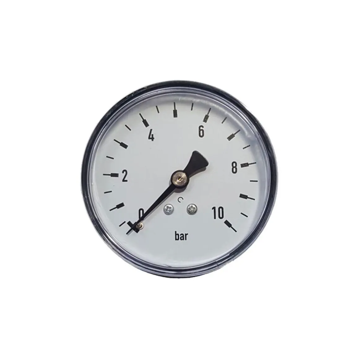 Manometer 0-10 Bar 1/4" Anschluß hinten